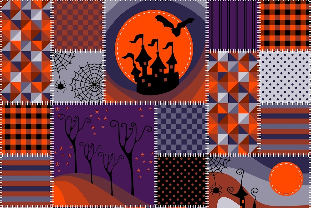 How to Sew a Spooky Quilt for Halloween